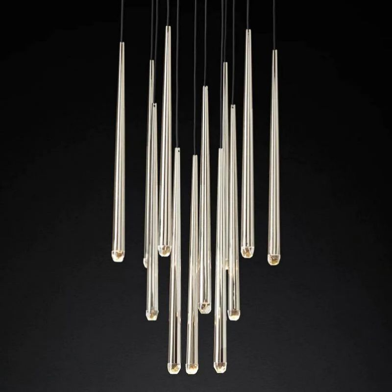 Aquitaine Modern Round Bed Room Chandelier 24"