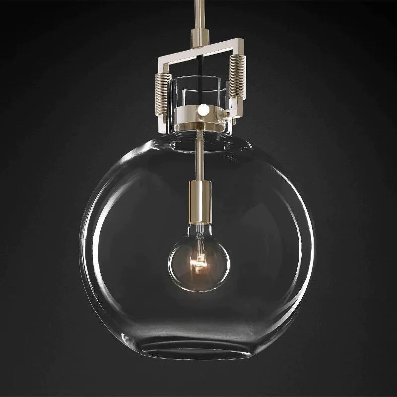 Mechanic Globe Island Pendant