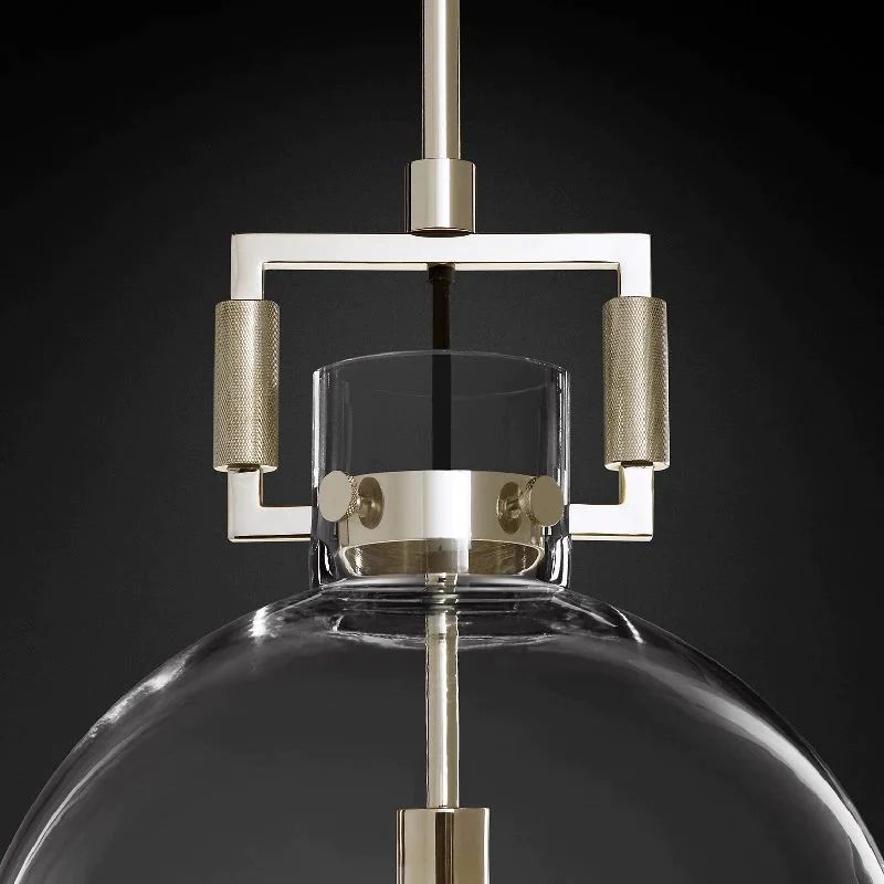 Mechanic Globe Island Pendant