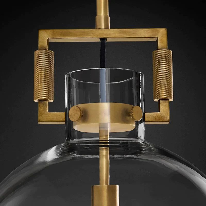 Mechanic Globe Island Pendant
