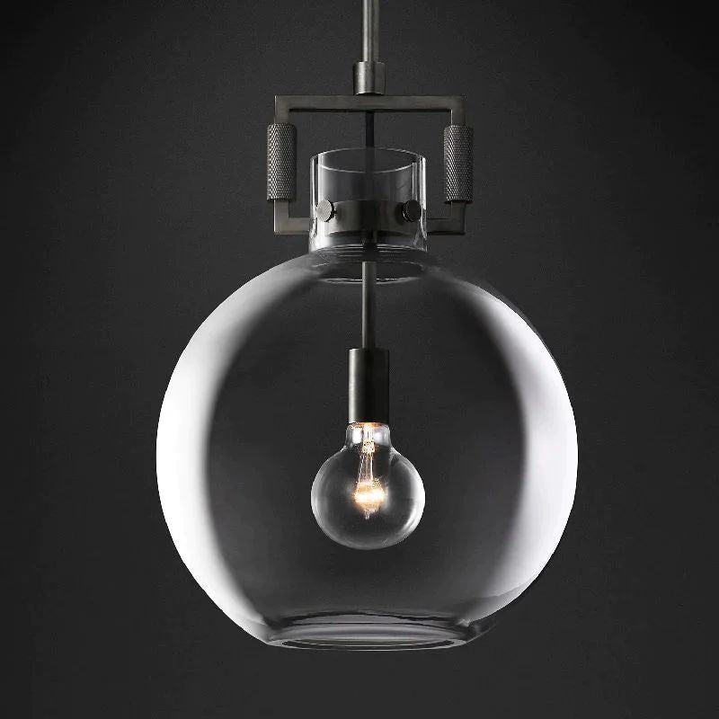 Mechanic Globe Island Pendant