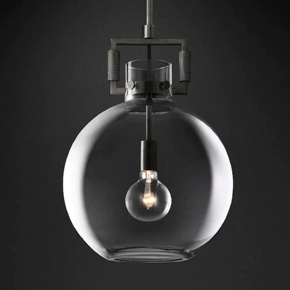 Mechanic Globe Island Pendant