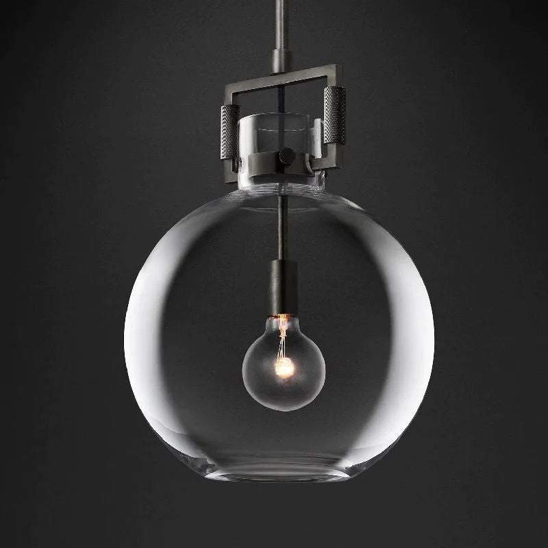 Mechanic Globe Island Pendant