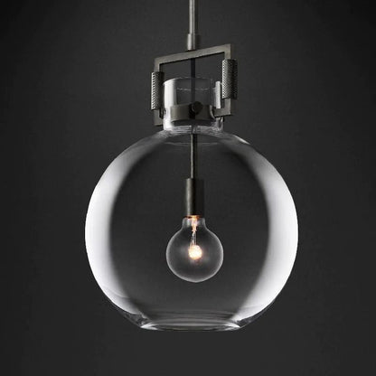 Mechanic Globe Island Pendant