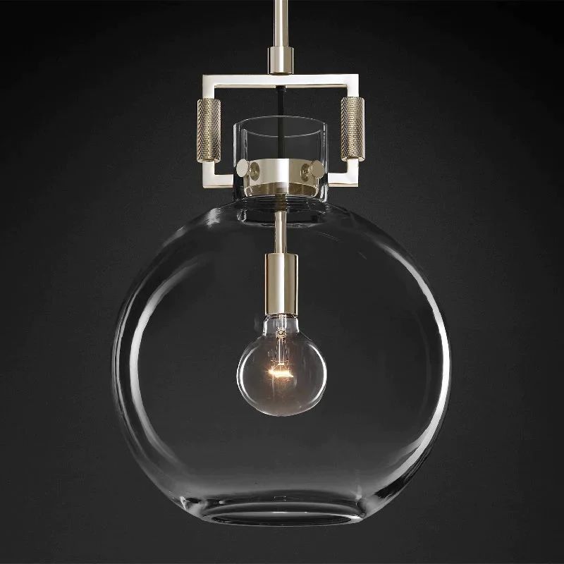 Mechanic Globe Island Pendant