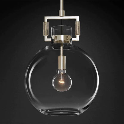 Mechanic Globe Island Pendant