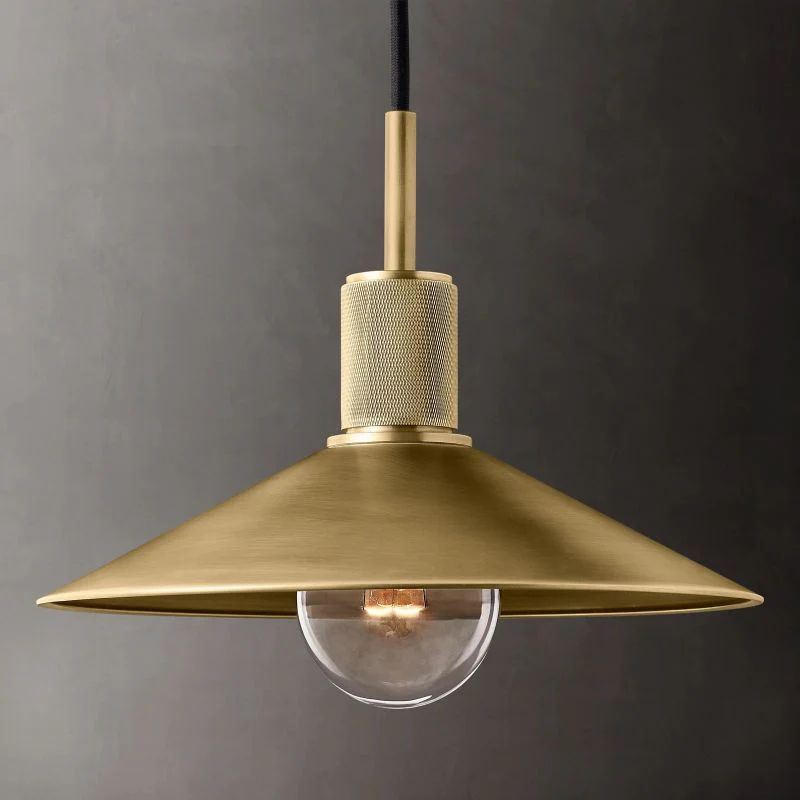 Mechanic Metal Slope Shade Island Pendant