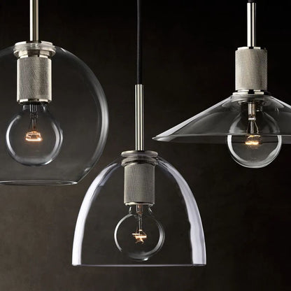 Mechanic Metal Slope Shade Island Pendant