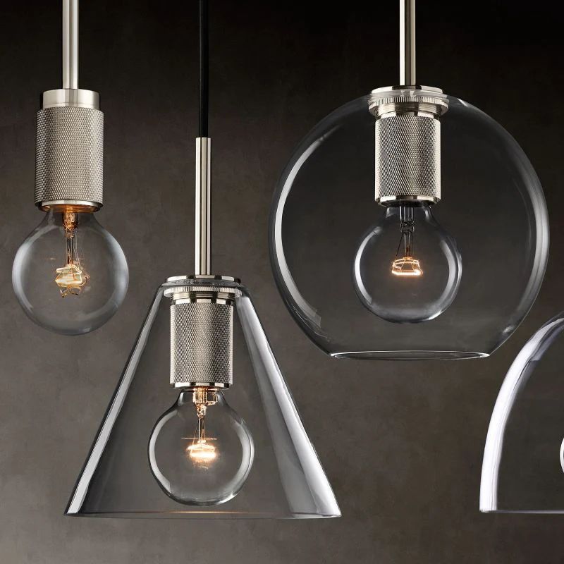 Mechanic Metal Slope Shade Island Pendant