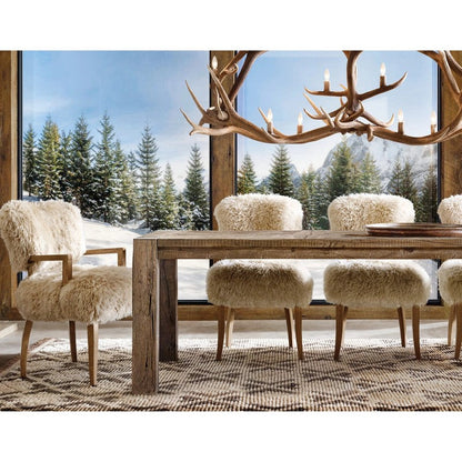 Natural Antler Chandelier 66"