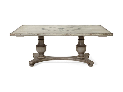 Biancca Center Scroll Bell’Arte Dining Table