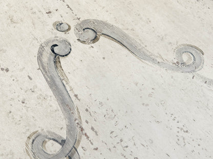 Biancca Center Scroll Bell’Arte Dining Table