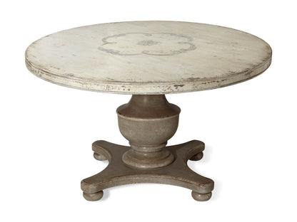 Biancca Center Scroll Bell’Arte Round Dining Table