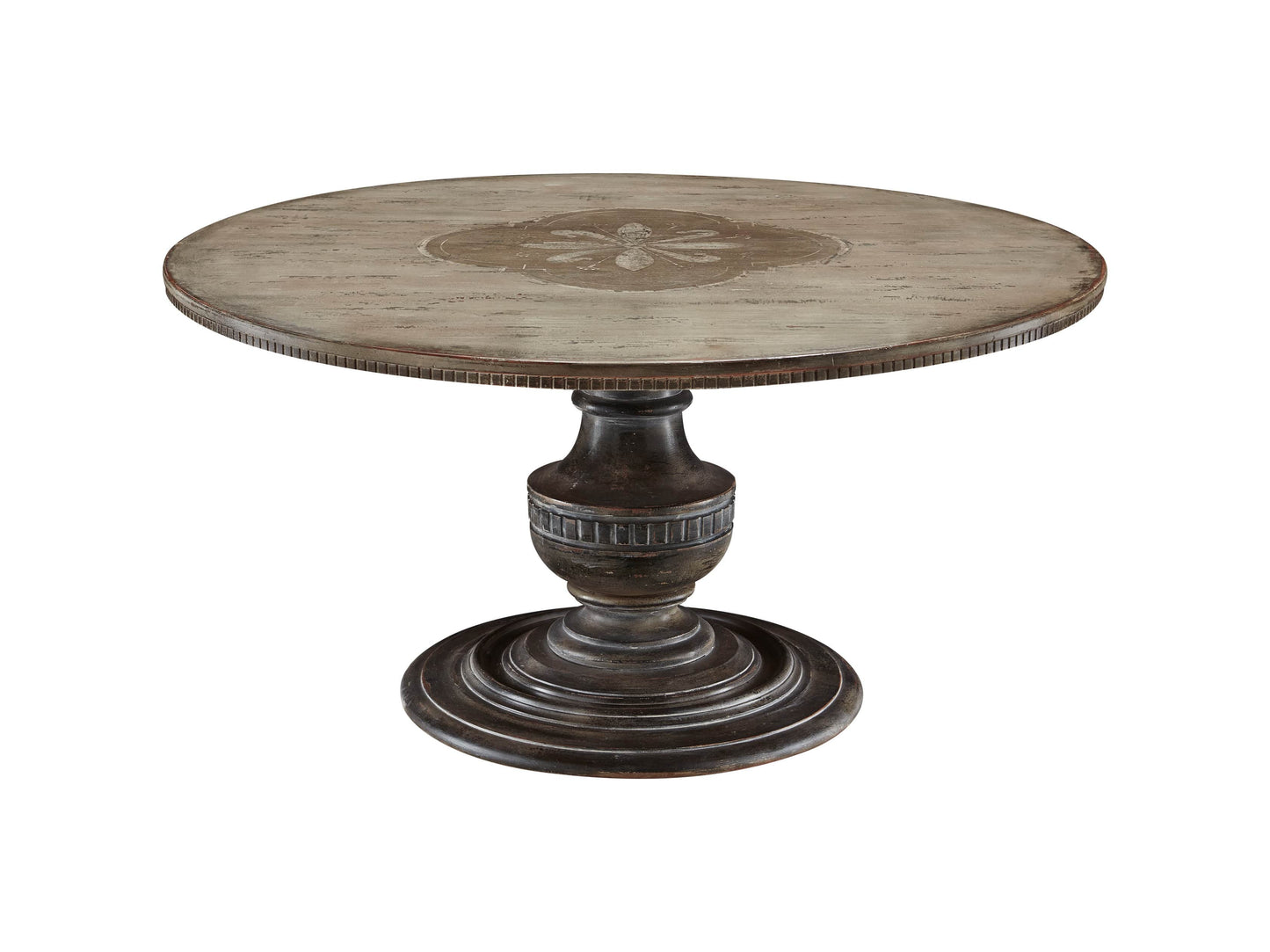 Florence Center Floral Bell’Arte Round Dining Table