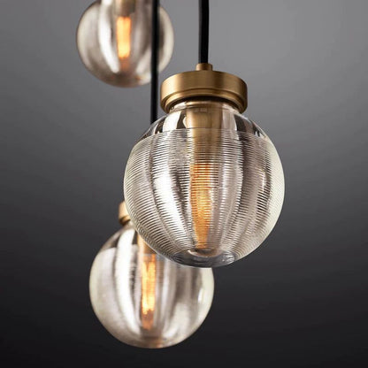 Pearl Rectangle Living Room Chandelier 36"
