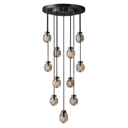 Pearl Round  Bed Room Chandelier 22"