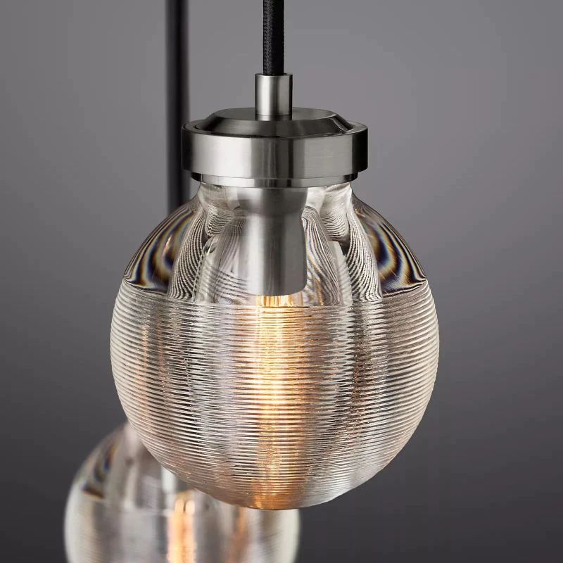 Pearl Round Chandelier 48" For Living Room