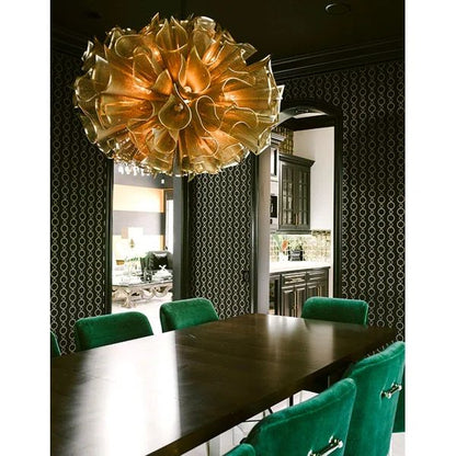 Peony Pendant Chandelier 16 Lights