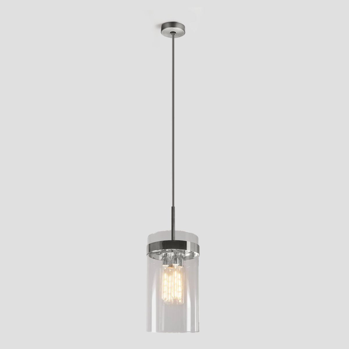 Ravella Cylinder Glass Pendant