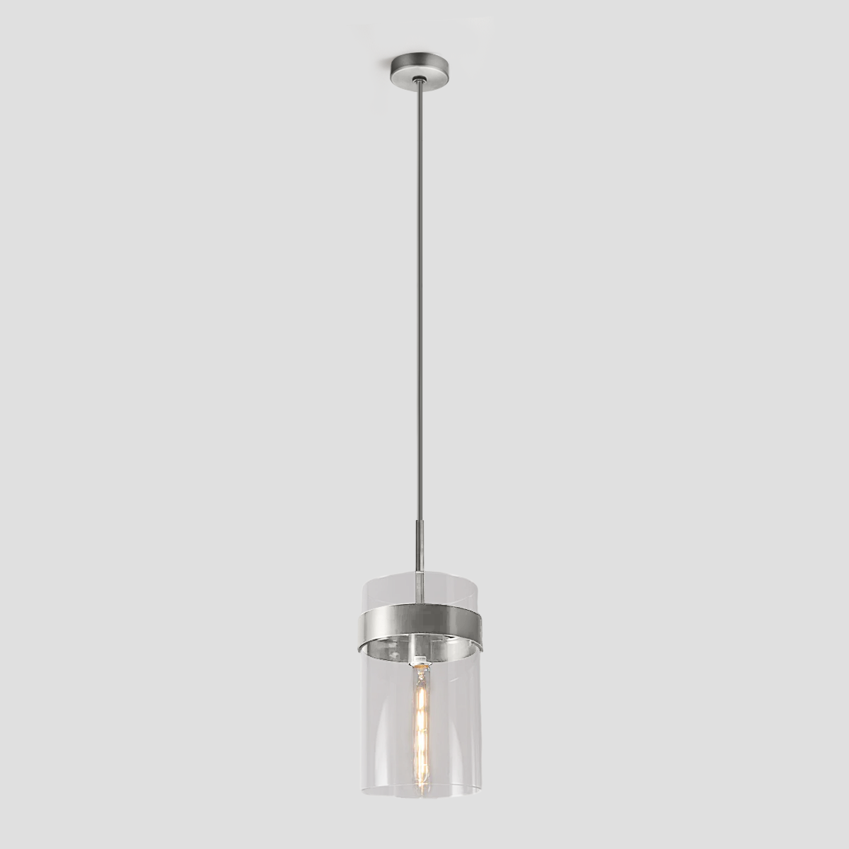 Ravella Cylinder Glass Pendant