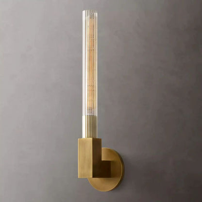 Cannele Glass Bedroom Wall Sconce