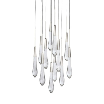 Waterdrop Round Chandelier