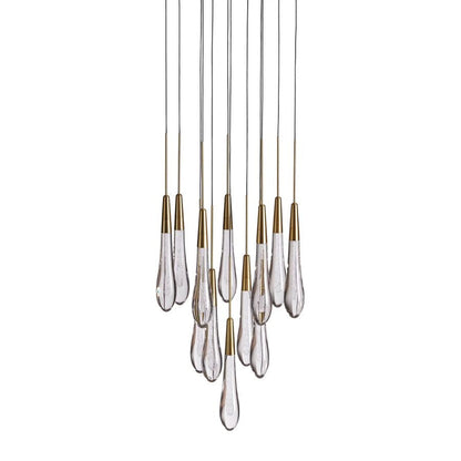 Waterdrop Round Chandelier