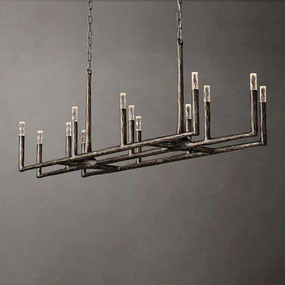 Thadeus Linear  Dining Room Chandelier 72”
