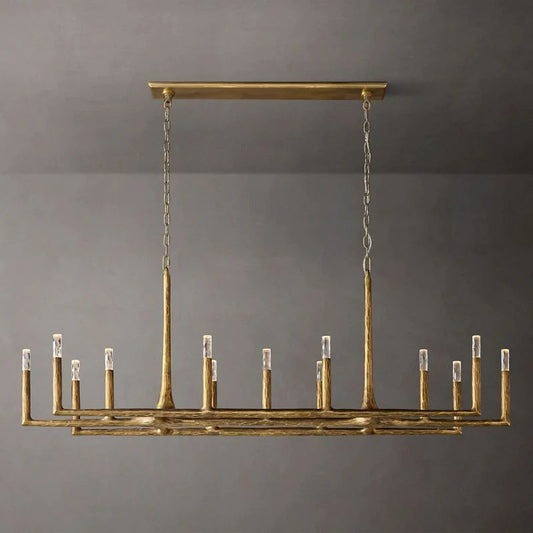 Thadeus Linear  Dining Room Chandelier 72”