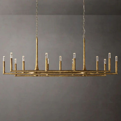 Thadeus Linear  Dining Room Chandelier 72”