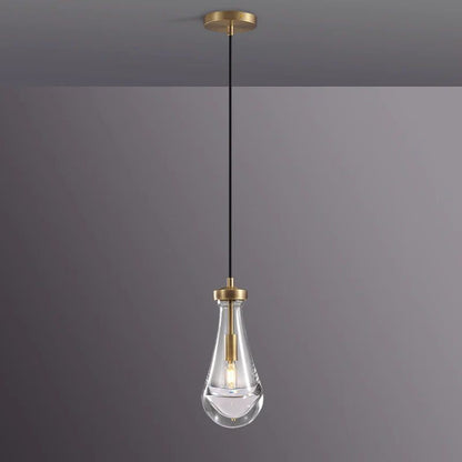 Raindrop Cord Pendant