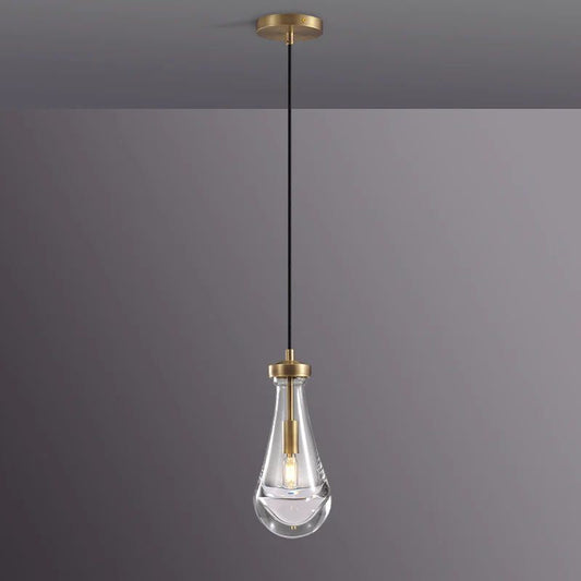 Raindrop Cord Pendant