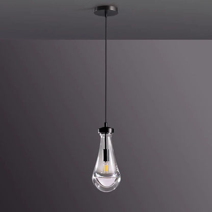 Raindrop Cord Pendant