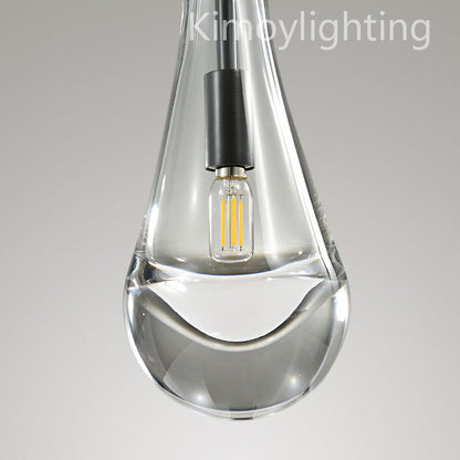 Raindrop Round Chandelier 2 Lights 5"D