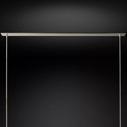 Ravella Blown Glass Linear Dining Room Chandelier 59"