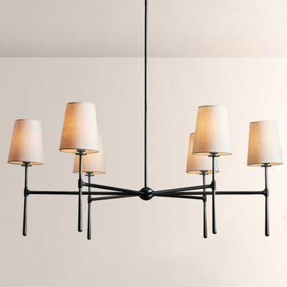 Rhoda Round Chandelier 4/6 Light