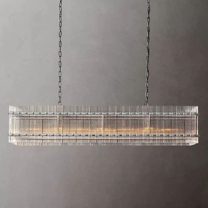 San Marco Rectangular Dining Room Chandelier 54"