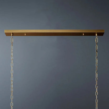 Sanma Rectangular Dining Room Chandelier 72"