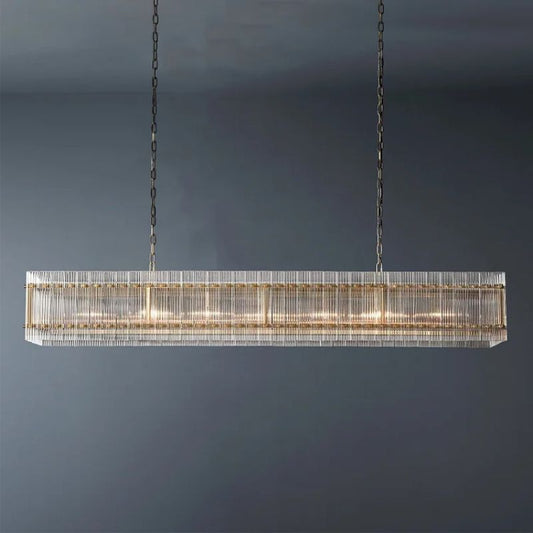 Sanma Rectangular Dining Room Chandelier 72"