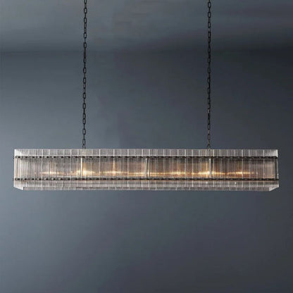 Sanma Rectangular Dining Room Chandelier 72"