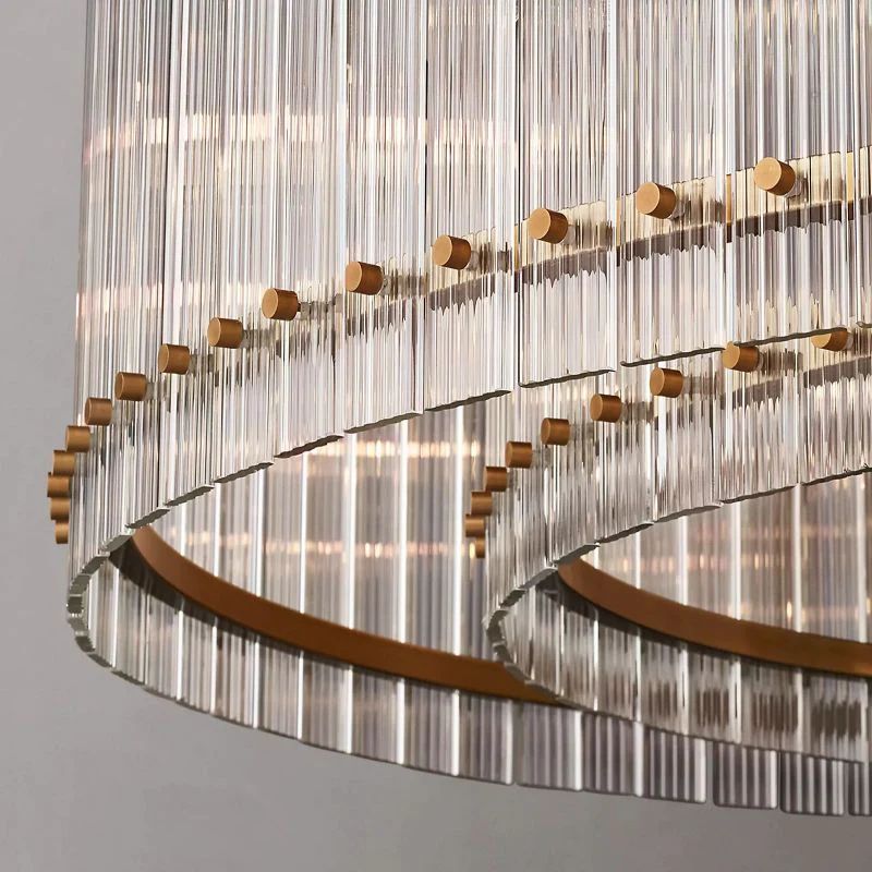 Sanma Round Living Room Chandelier 60"
