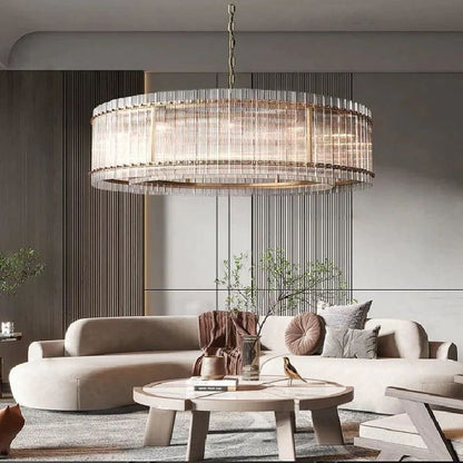 Sanma Round Living Room Chandelier 60"