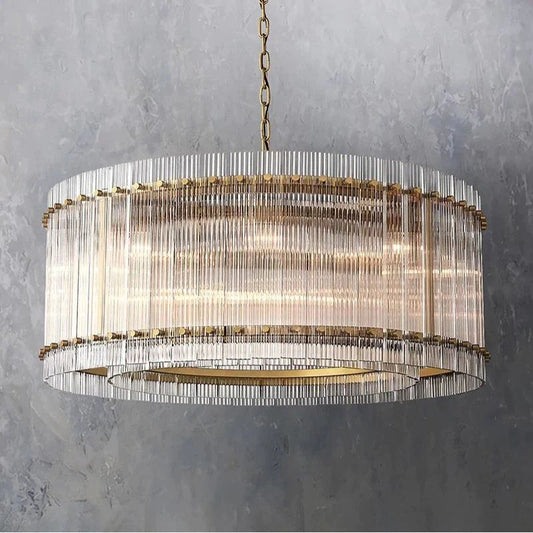 Sanma Round Living Room Chandelier 37"