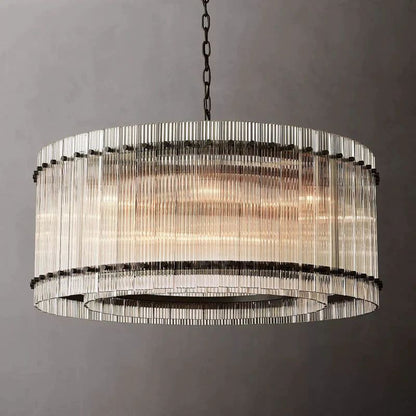 Sanma Round Living Room Chandelier 37"