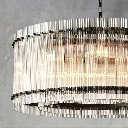 Sanma Round Living Room Chandelier 37"
