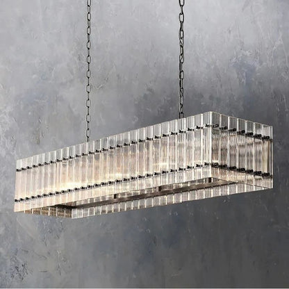San Marco Rectangular Dining Room Chandelier 54"