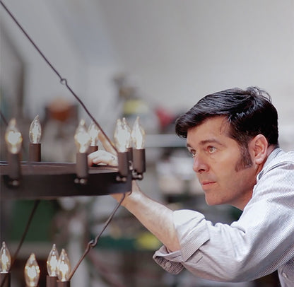 Camino Vintage Candelabra Round Chandelier 63"