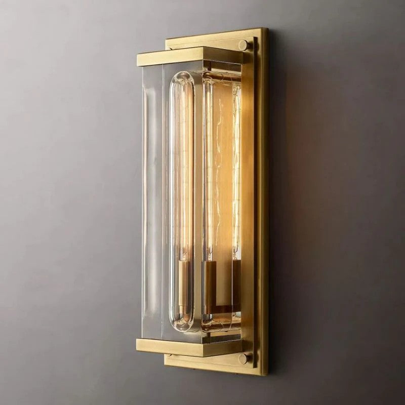 Sava Outdoor Rectangular Wall Sconce
