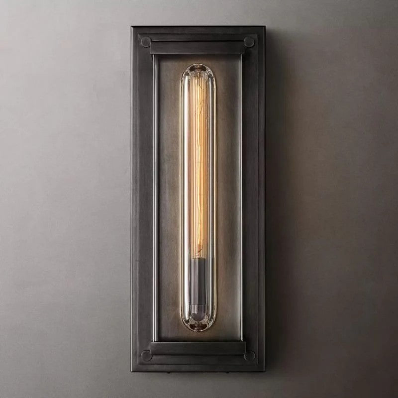 Sava Outdoor Rectangular Wall Sconce