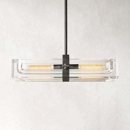 Sava Linear Dining Room Chandelier 24"